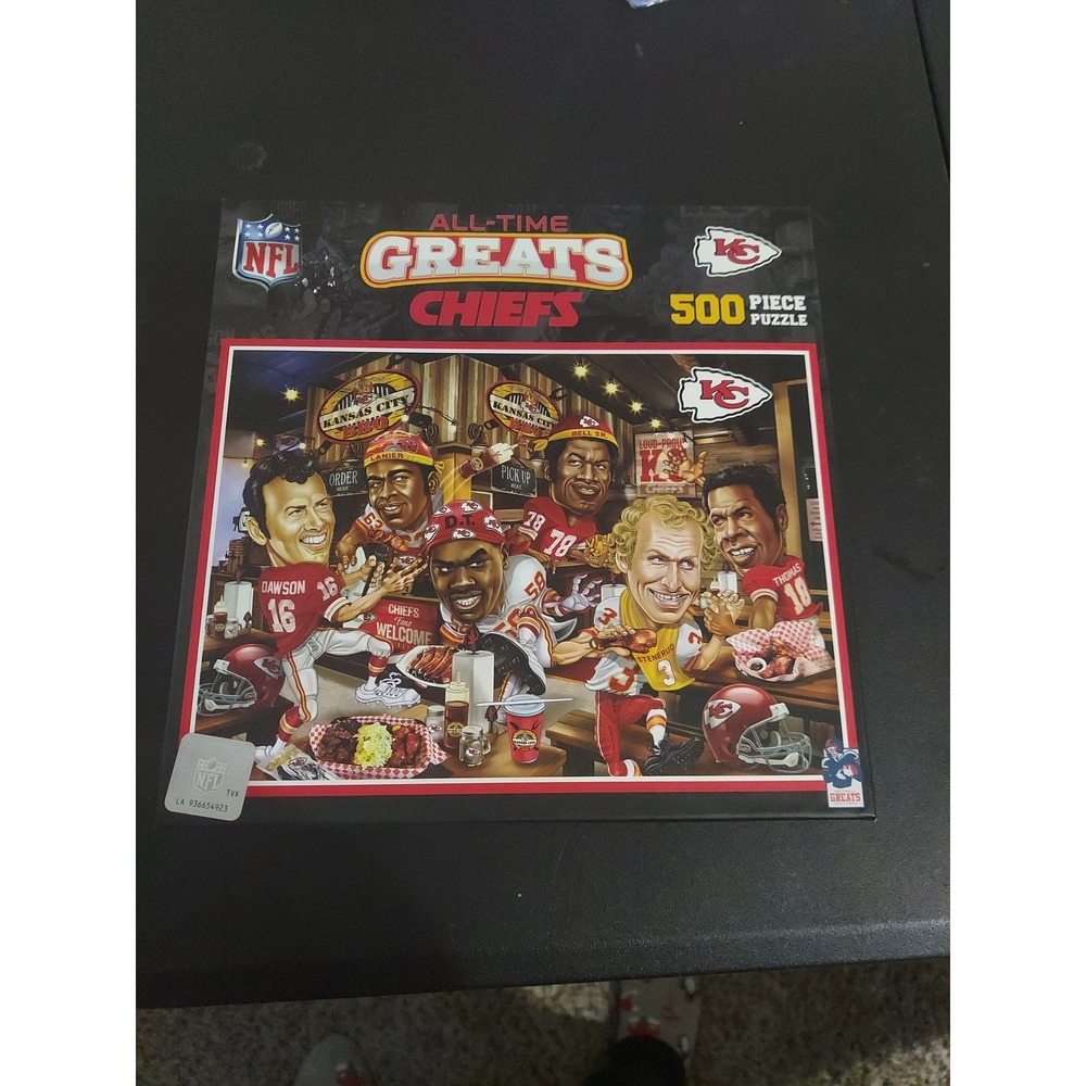 All Time Greats Kansas City‎ Chiefs 500 piece puzzle